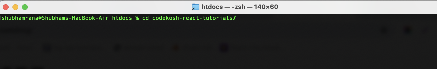 How to create the first react app Step-by-Step Guide for Beginners